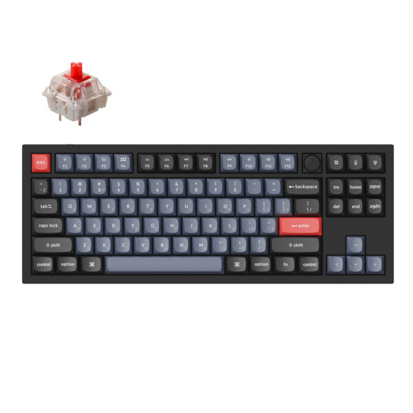 Keychron Q3 RU layout gateron red switch keyboard